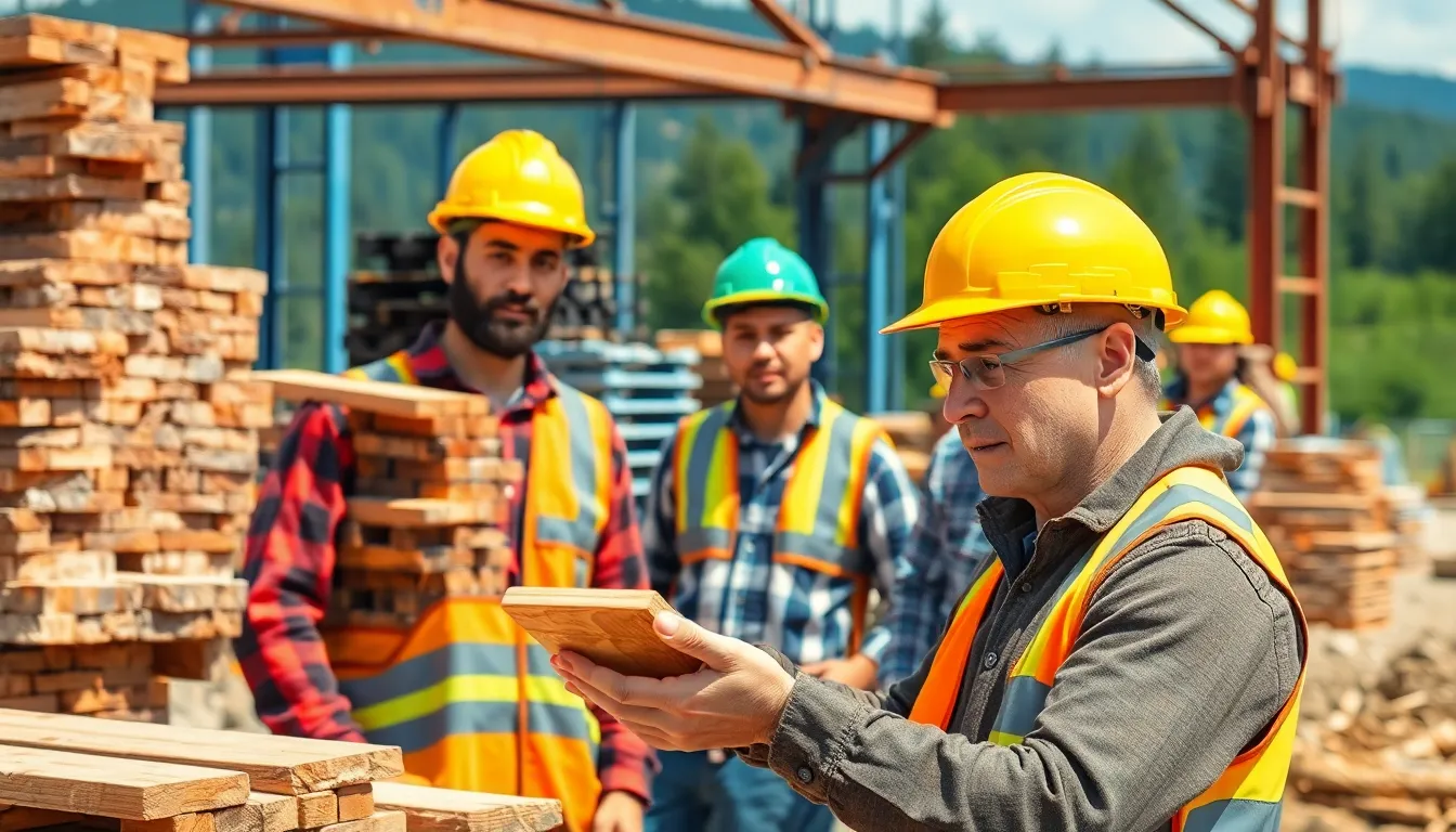 House building materials