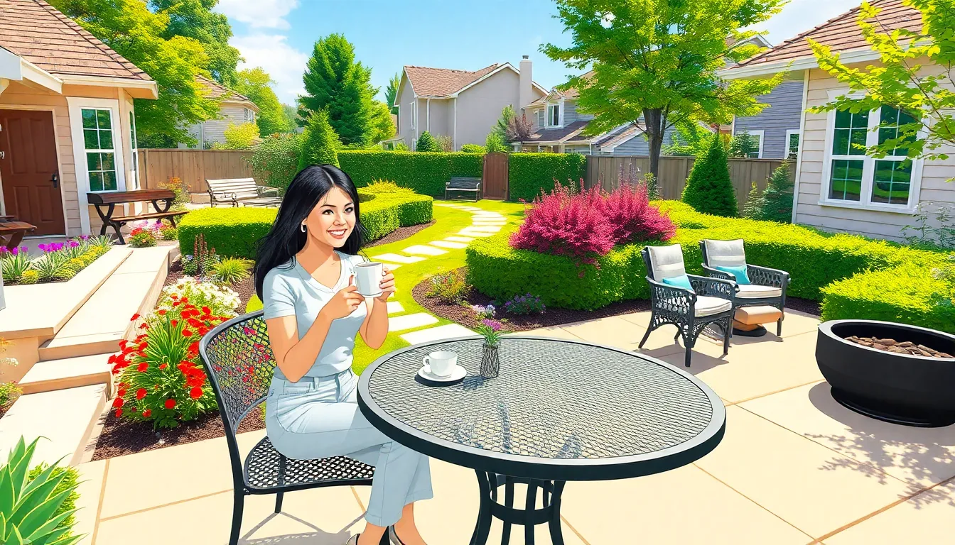 Home landscape design