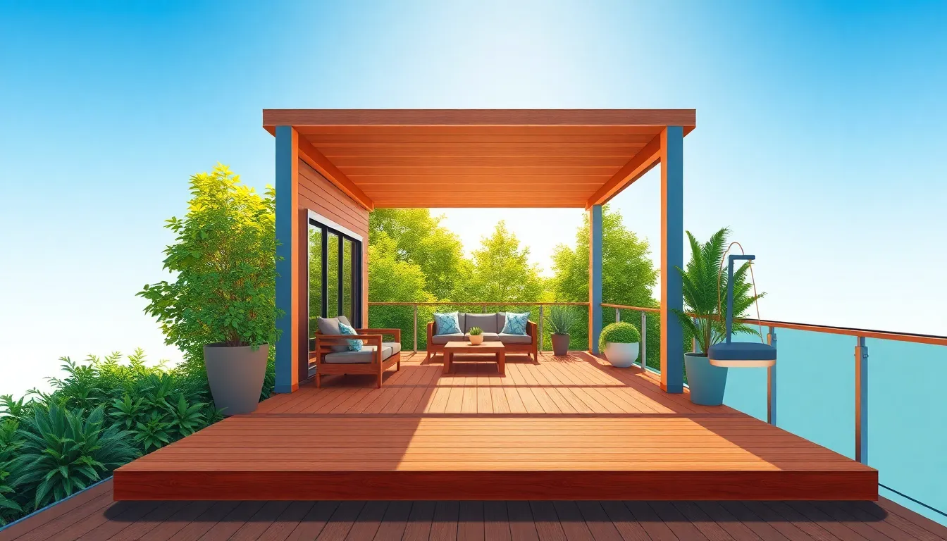 maintenance-free decking